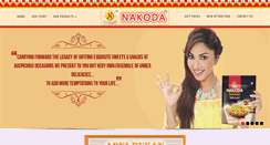 Desktop Screenshot of nakodafoods.com